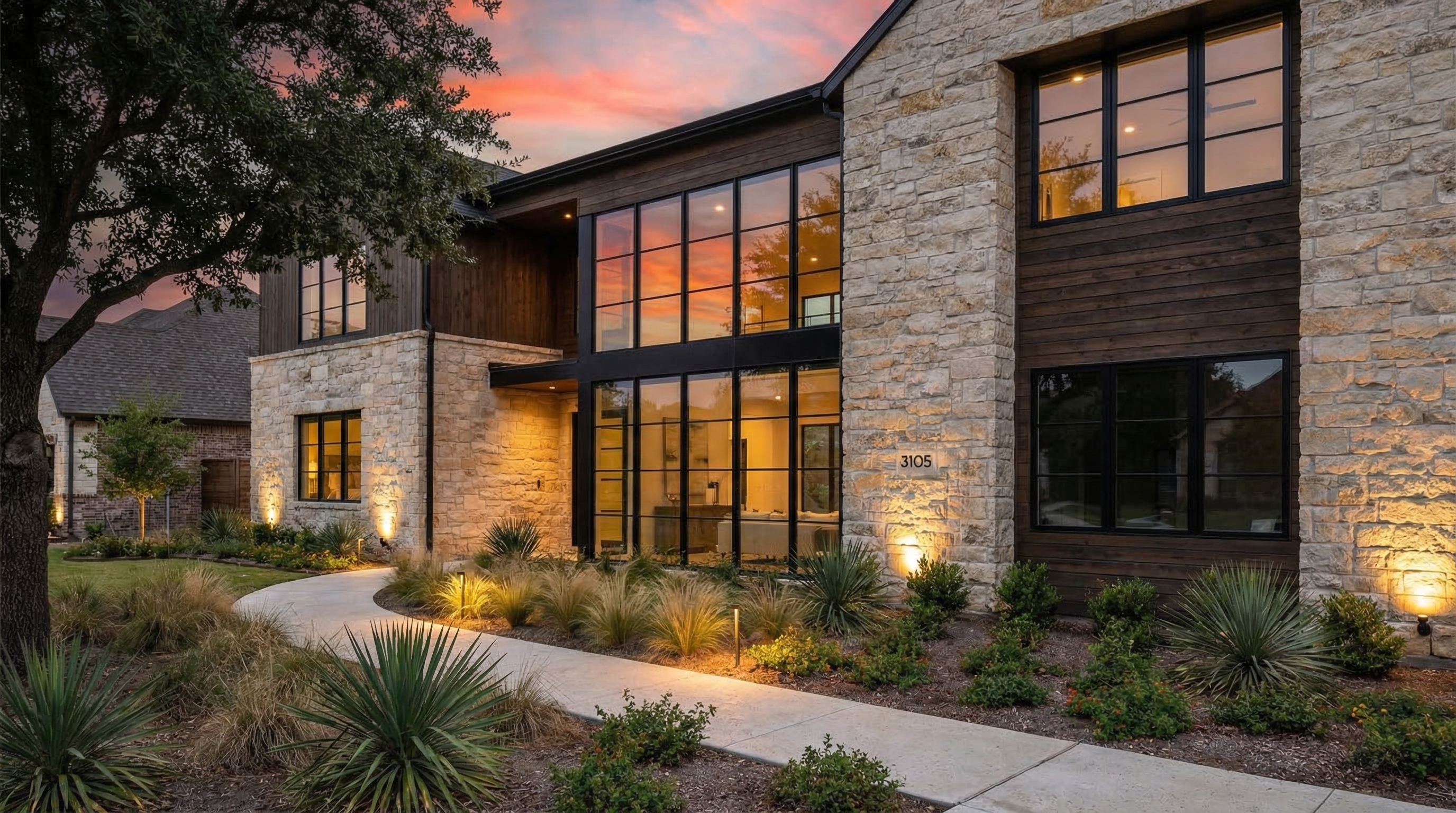 Residential Exterior Visualization — McKinney, TX — Horizon Studio